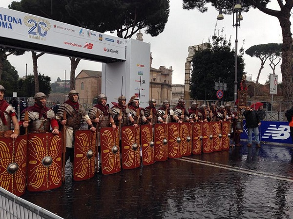 The Marathon in Rome The Marathon in Rome