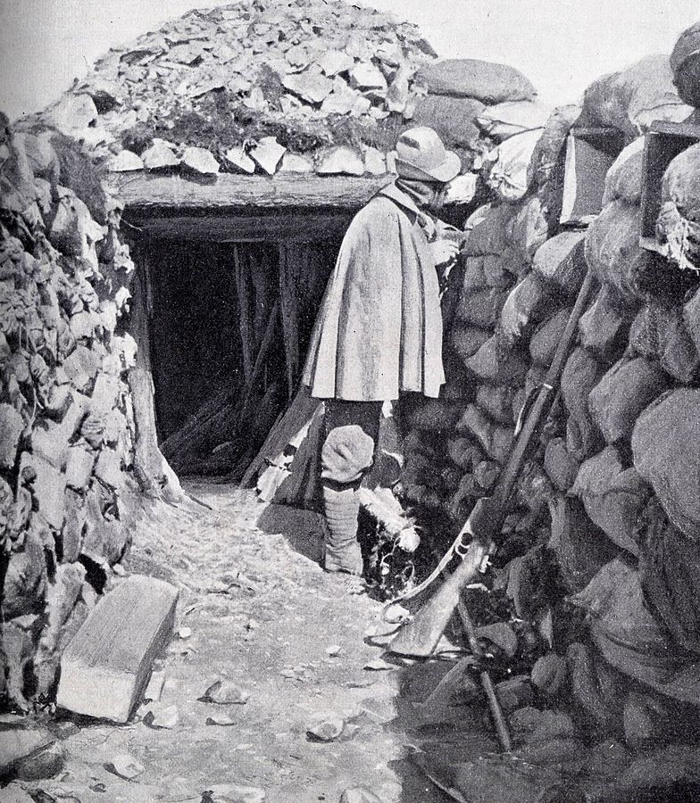 An Italian Trench on the Eastern Front (Corriere della Sera, November 1915)