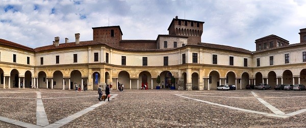 Courtyard of the Ducal Palace in Mantua