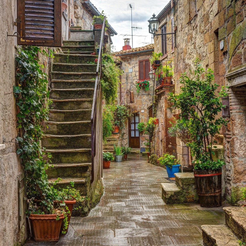 Quaint Corner in Pitigliano, Tuscany