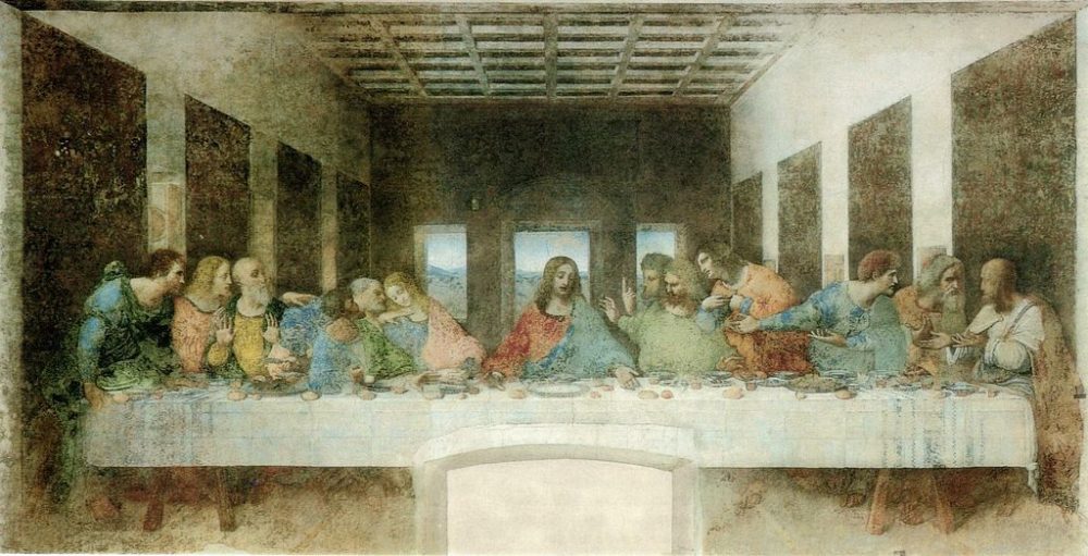 The Last Supper by Leonardo, a Unesco World Heritage Site