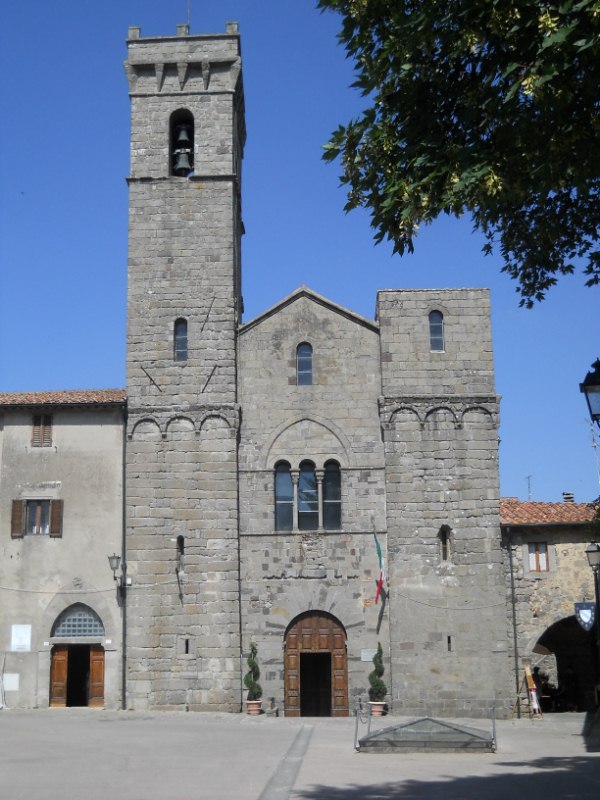 Abbey in Abbadia San Salvatore Abbey in Abbadia San Salvatore