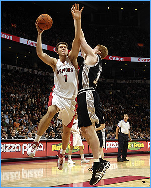 Andrea Bargnani Toronto Raptors Italian Basketball star