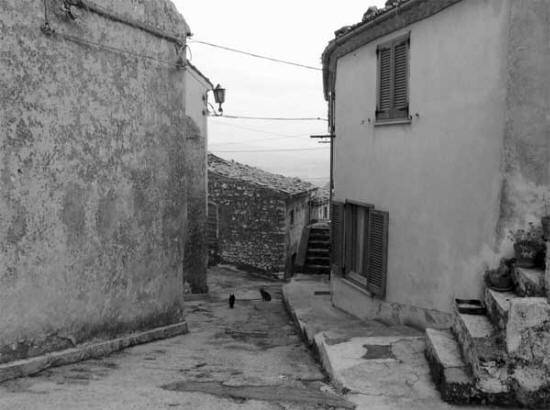 Abandoned village in Molise