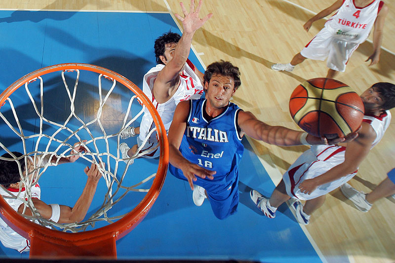 Italy's basket team