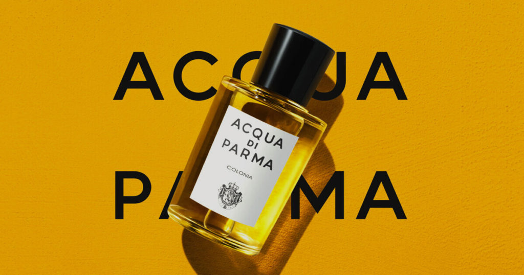 Acqua di Parma - A luxury perfumes brand from italy - Life in Italy