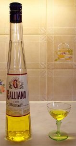 Galliano, Italian liquor