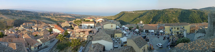 squillace panorama, calabria