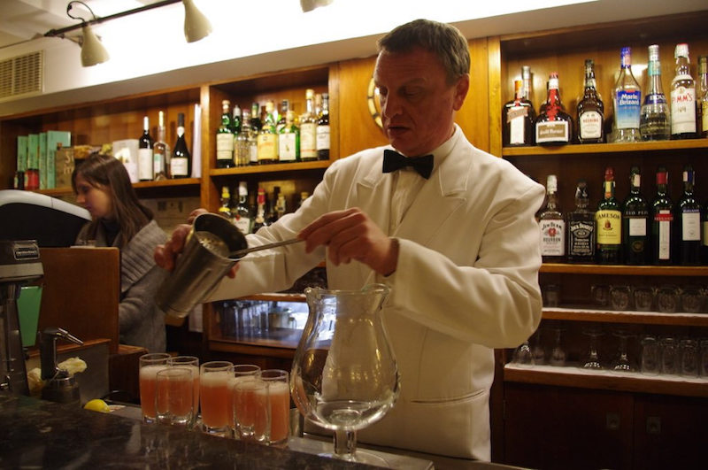 harry's bar in venice, one of the most visited sights in italy