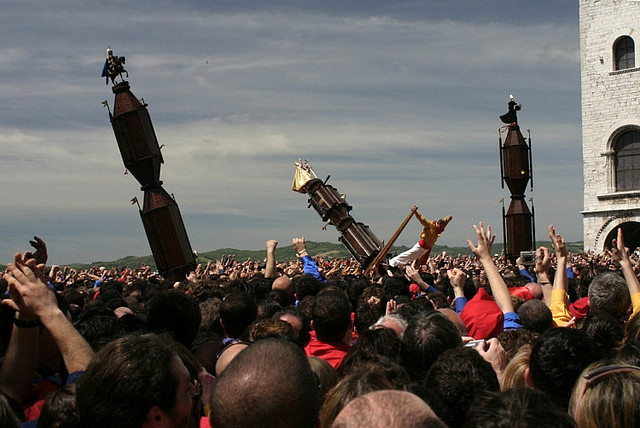 The Festa dei Ceri in Gubbio 