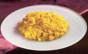 saffron risotto