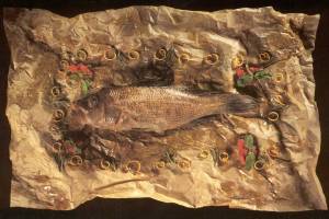 fish in parchment