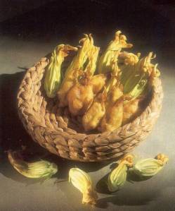 stuffed zucchini flowers