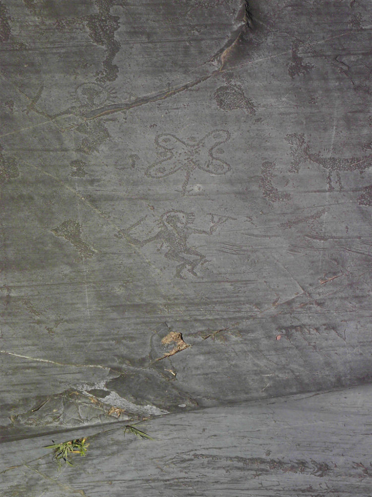 Valcamonica - Rock Drawings - Particular Valcamonica - Rock Drawings (Graffiti)