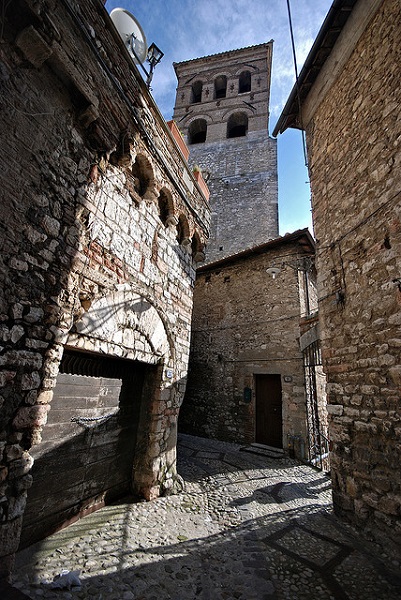Alley in Narni, Umbria 