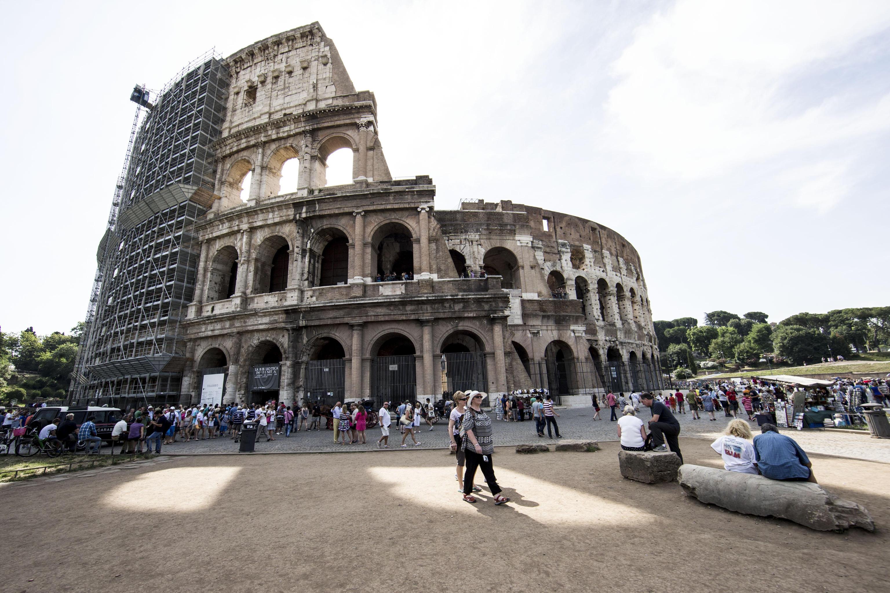 restoration of the colosseum