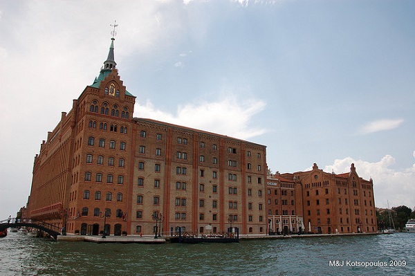 Molino Stucky, now a Hilton Hotel, Giudecca