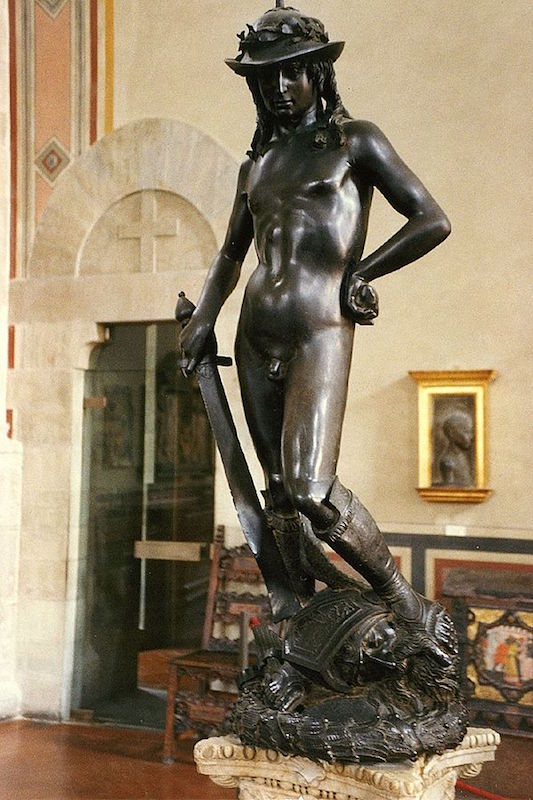 The David by Donatello. 