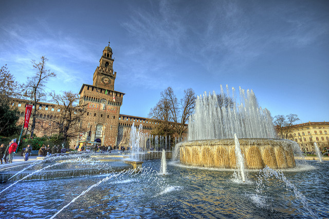 Castello Sforzesco, Milan.