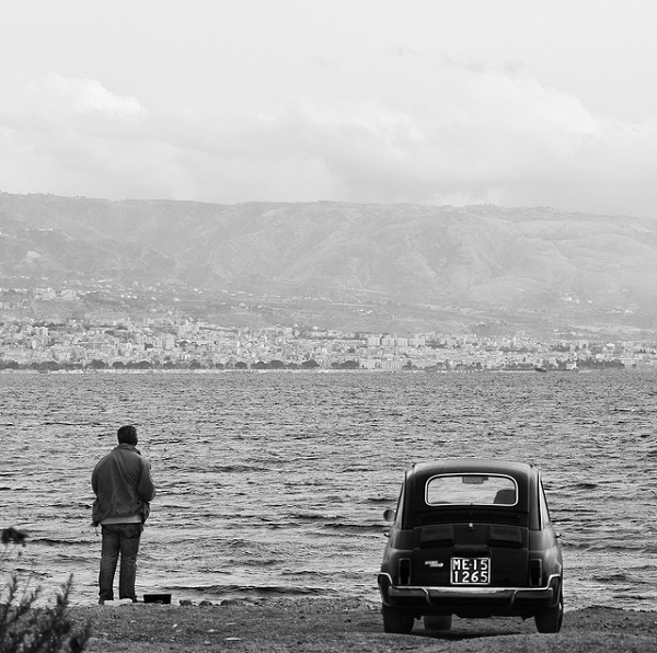 Fishing in Messina, Sicily 