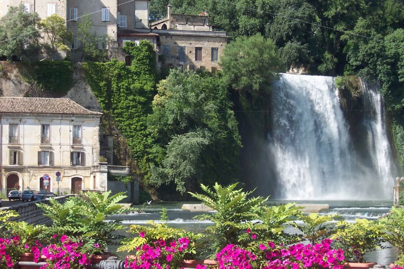 Waterfall at isola Liri