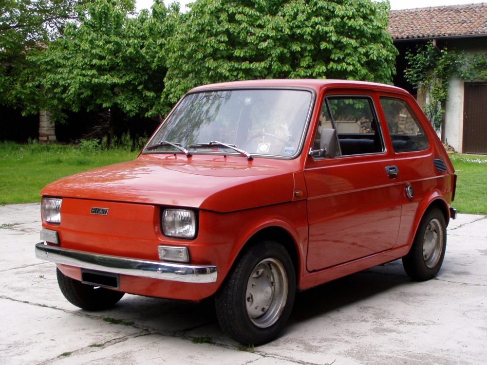 Fiat 126 – Photo courtesy of Camilla_Giribardi/Wikimedia
