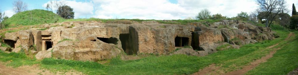 The Necropolis of Banditaccia, a Unesco World Heritage Site