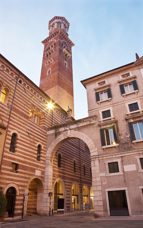 Verona Lamberti tower