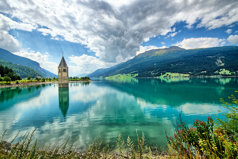 italy under water