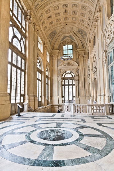 Interior of Palace Madama, Turin 