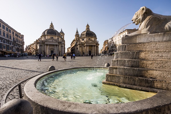 Piazza del Popolo in Rome