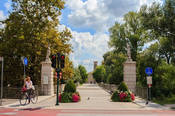 A bridge in Pordenone