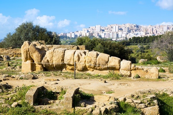 archaeological area of agrigento