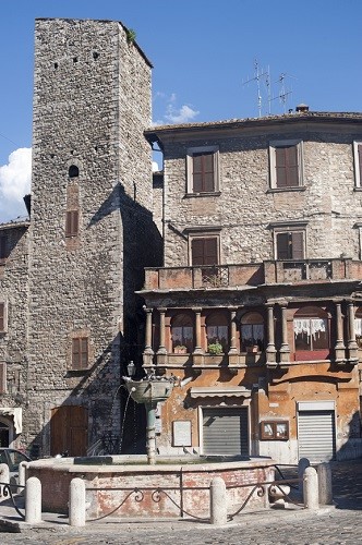 An old building in Narni. 