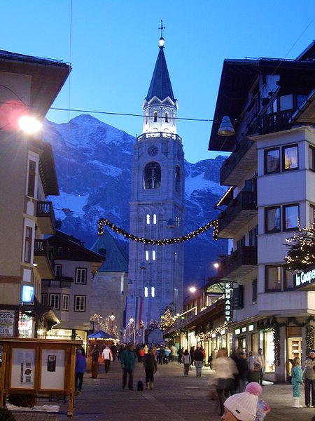 skiing italy