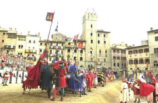 Saracen Jousting in Arezzo