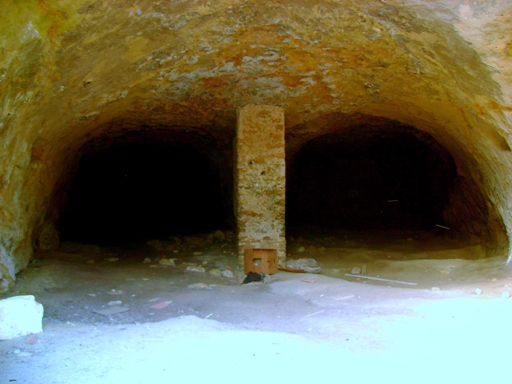 ancient cave in Italy