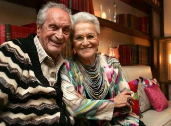 Ottavio and Rosita Missoni Italian fashion