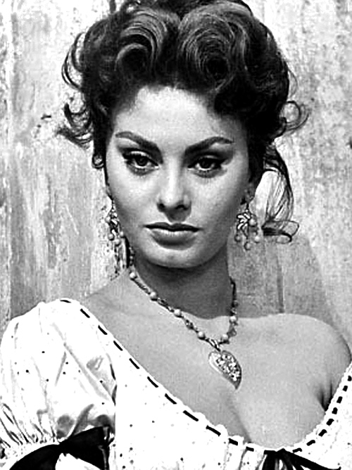 Sophia Loren in 1955