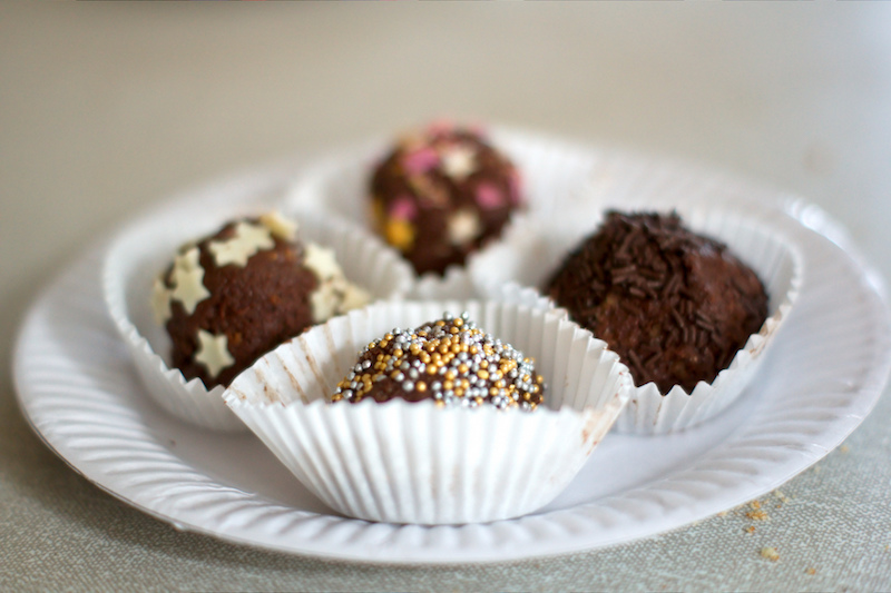 chocolate truffles