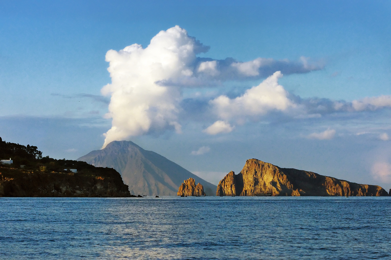 Stromboli island aeolian islands