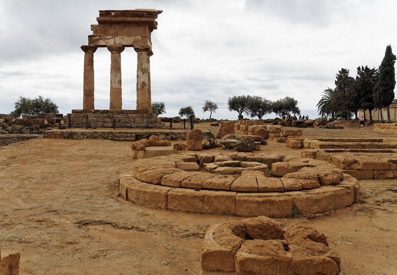 archaeological area of agrigento