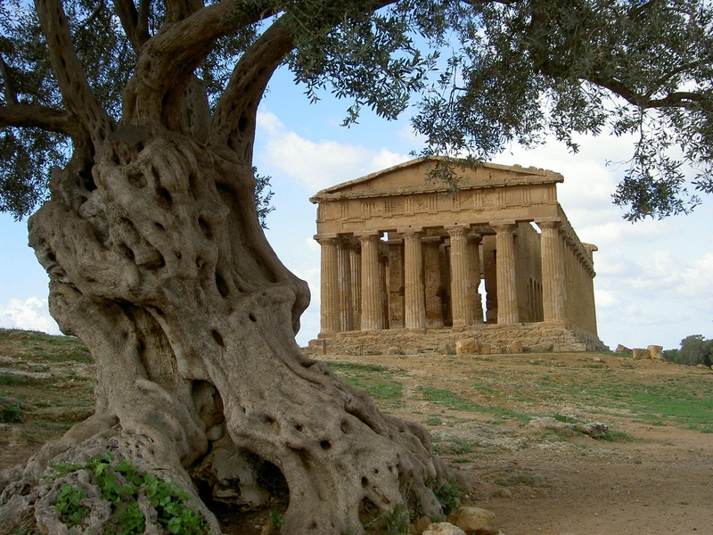 archaeological area of agrigento