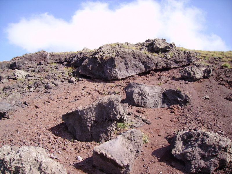 A view of Vesuvius' Ground