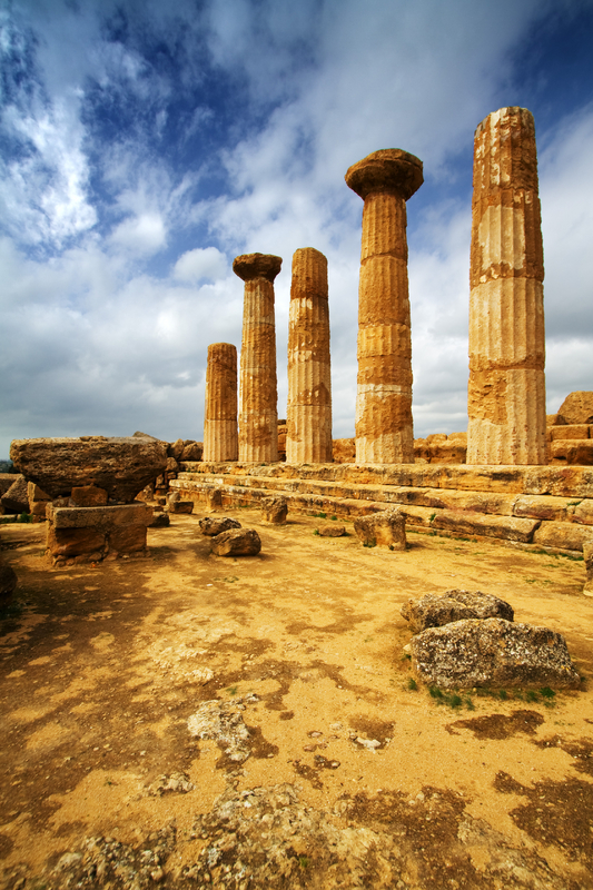 archaeological area of agrigento