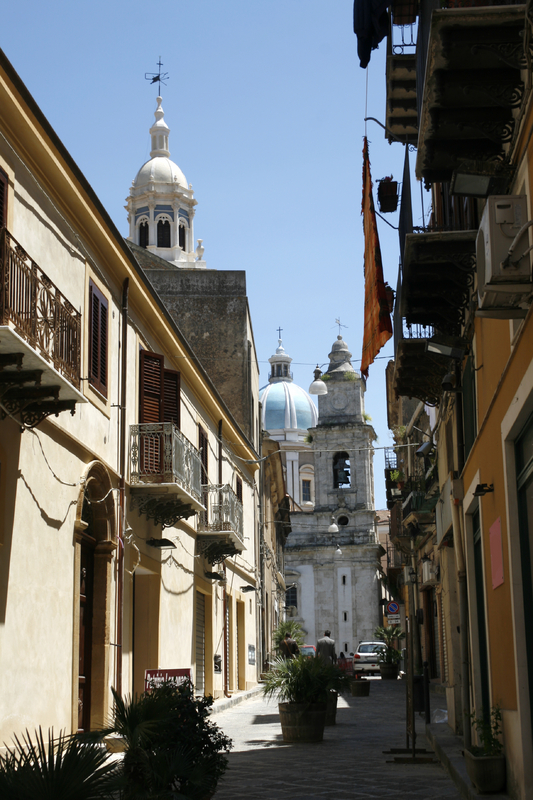 Street in Caltanissetta