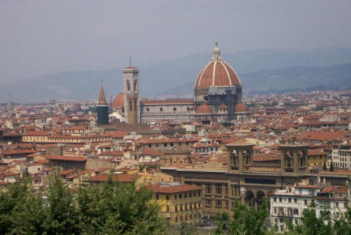 panoramic view of Florence