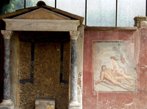 Pompeii Erotic Fresco