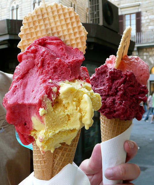 Italian ice cream can make you happier, it's scientific.