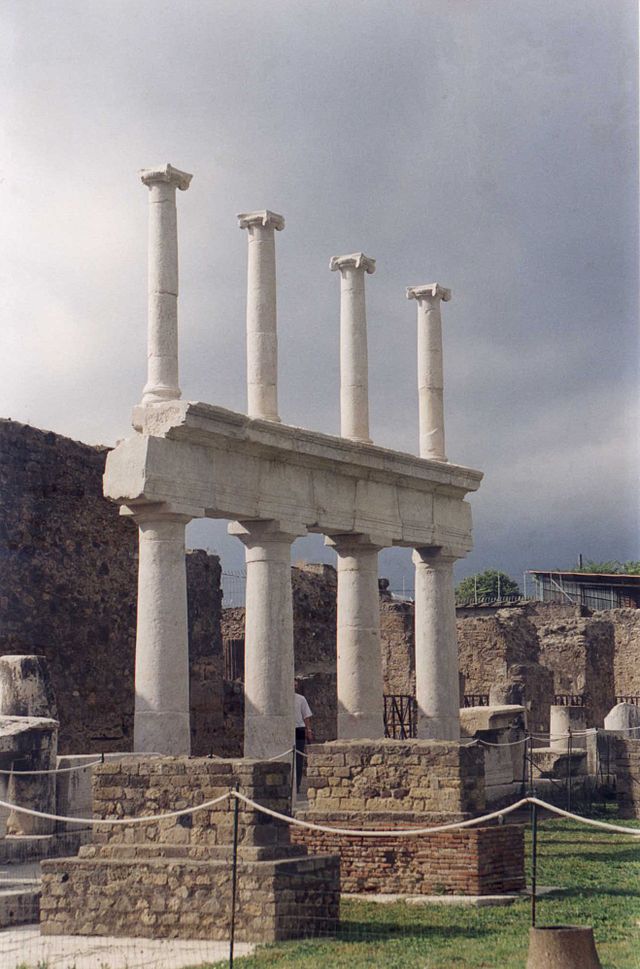 The archaeological area of Pompeii is a Unesco World Heritage Site